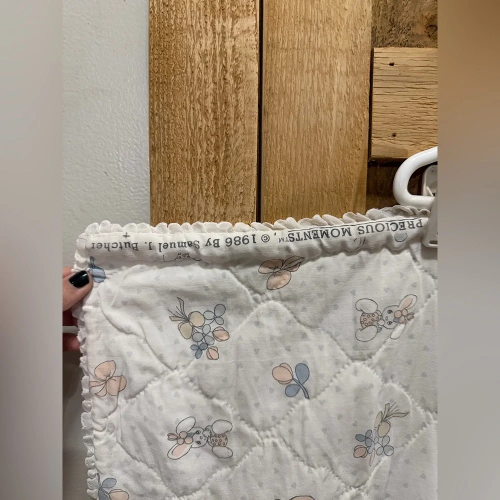 Vintage Precious Moments Baby Quilt